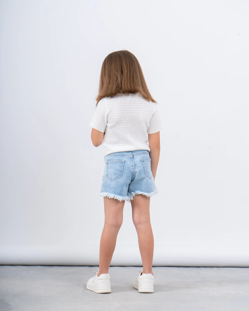 Textured Knit Short-Sleeve Top - Venti