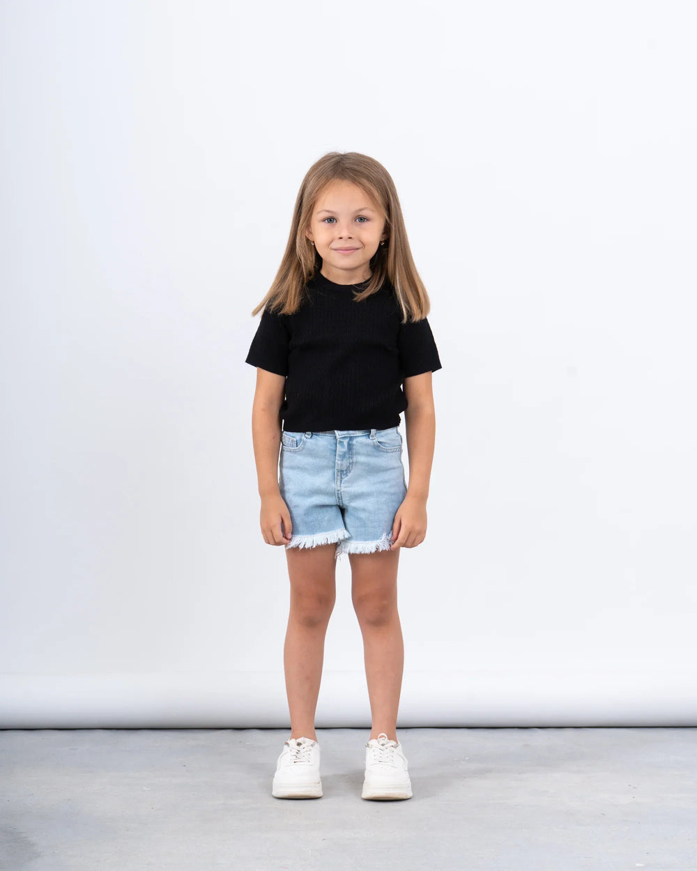 Textured Knit Short-Sleeve Top - Venti