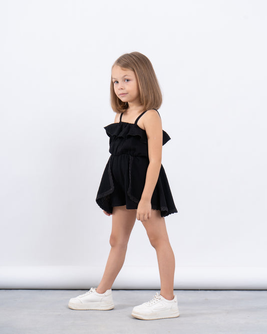 Ruffled Flowy Jumpsuit