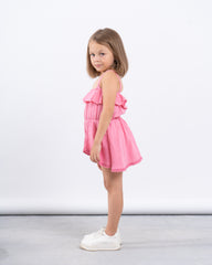 Ruffled Flowy Jumpsuit