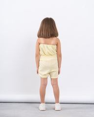 Strapless Textured Jumpsuit