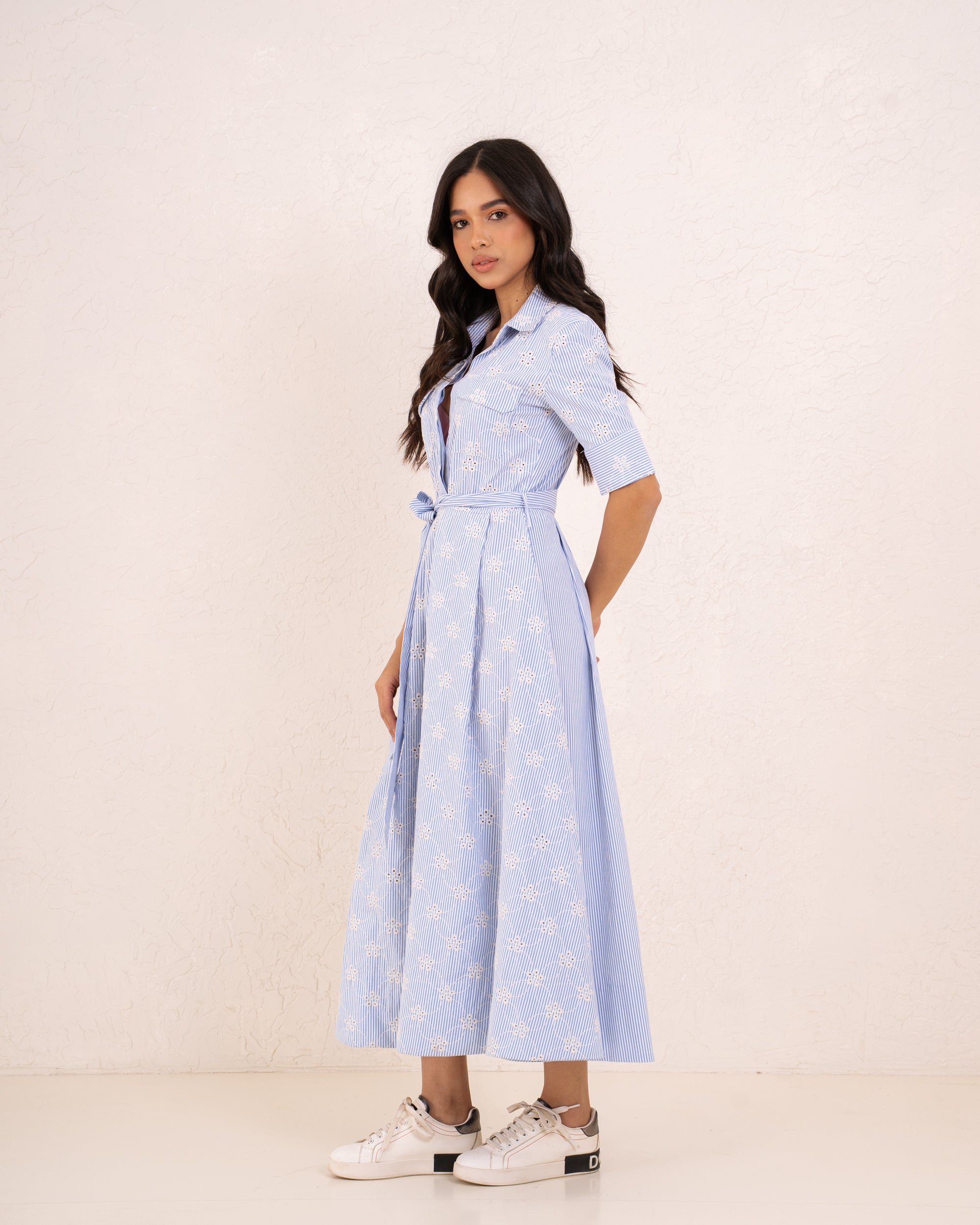 Women sparkled striped