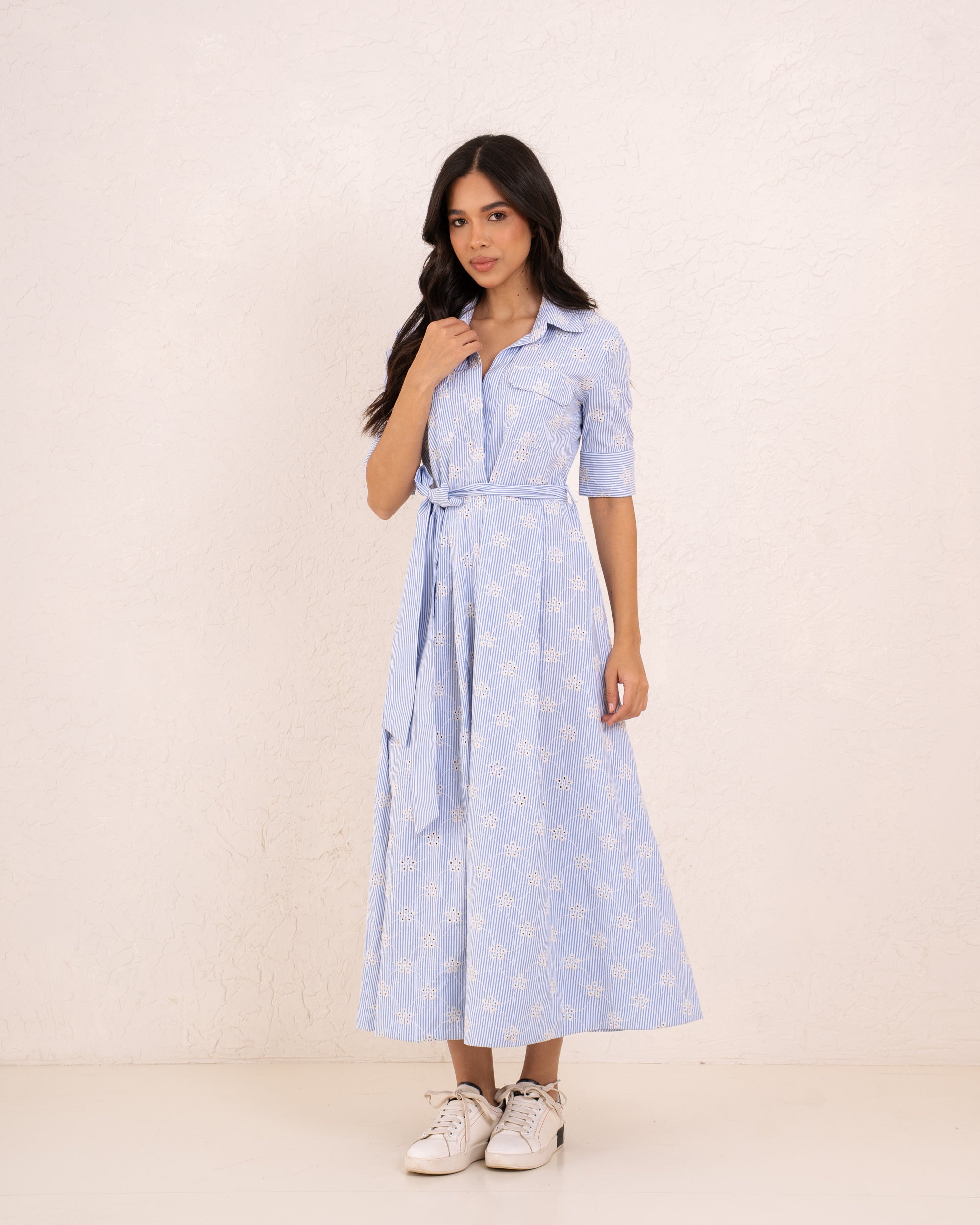 Women sparkled striped