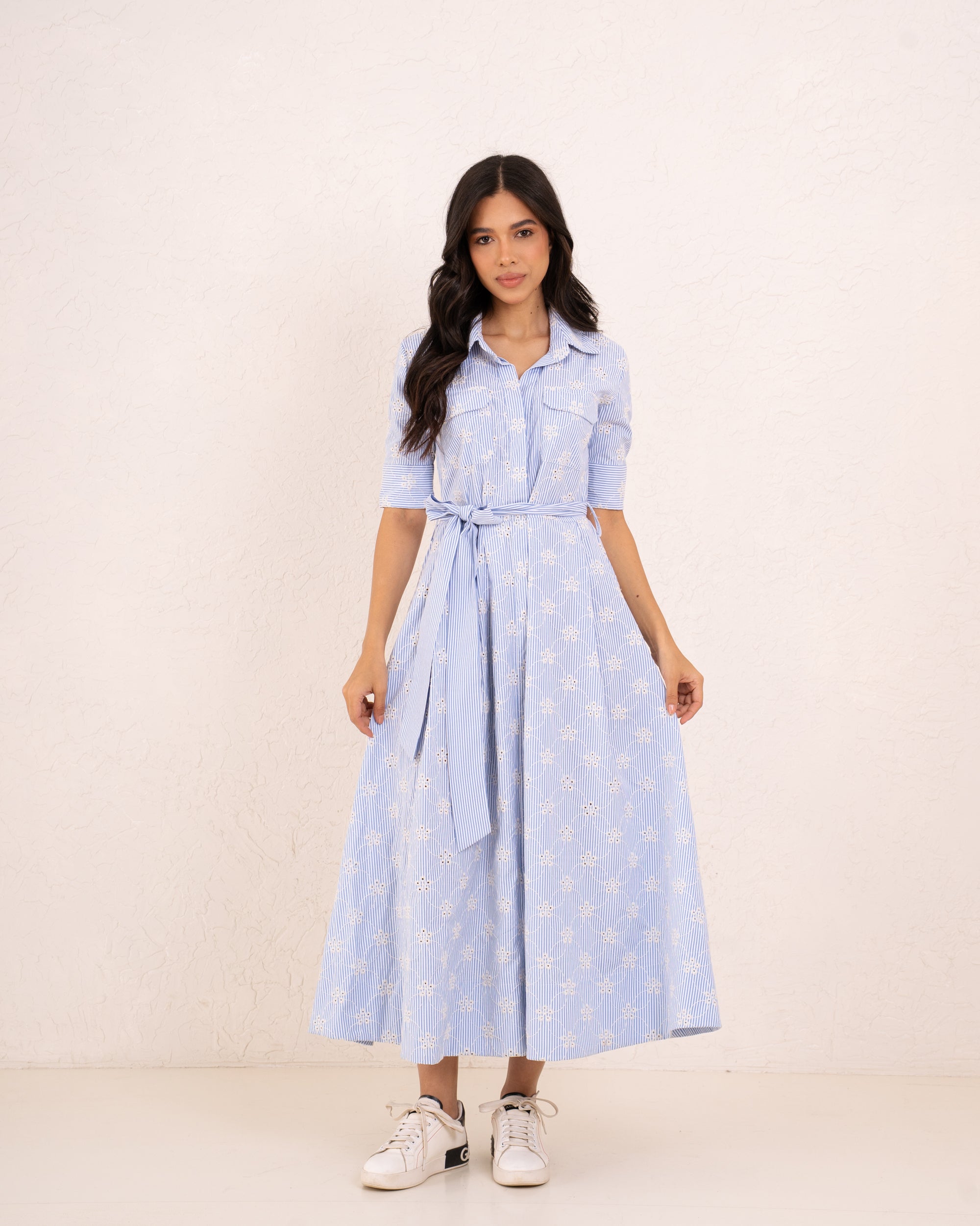 Women sparkled striped