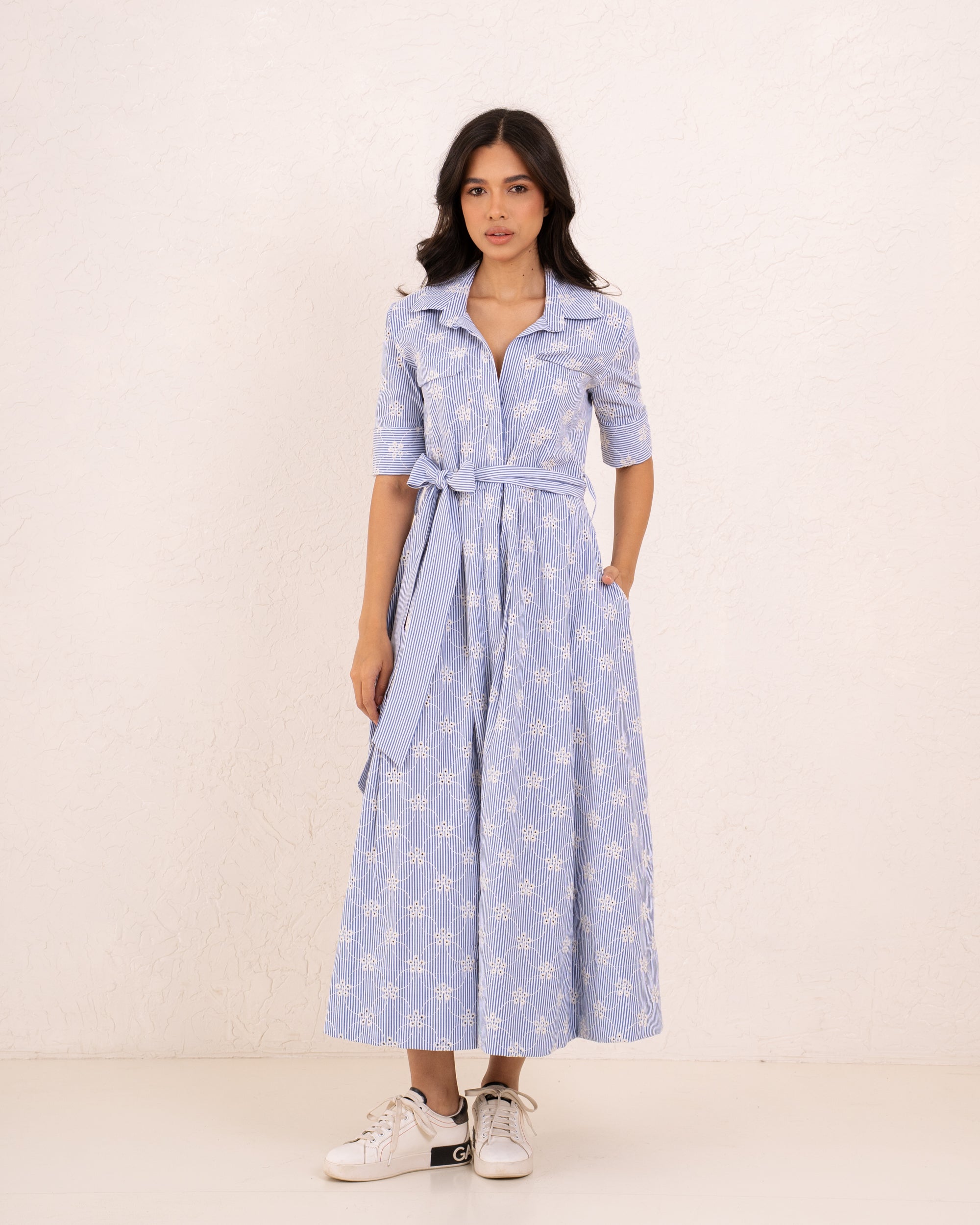 Women sparkled striped