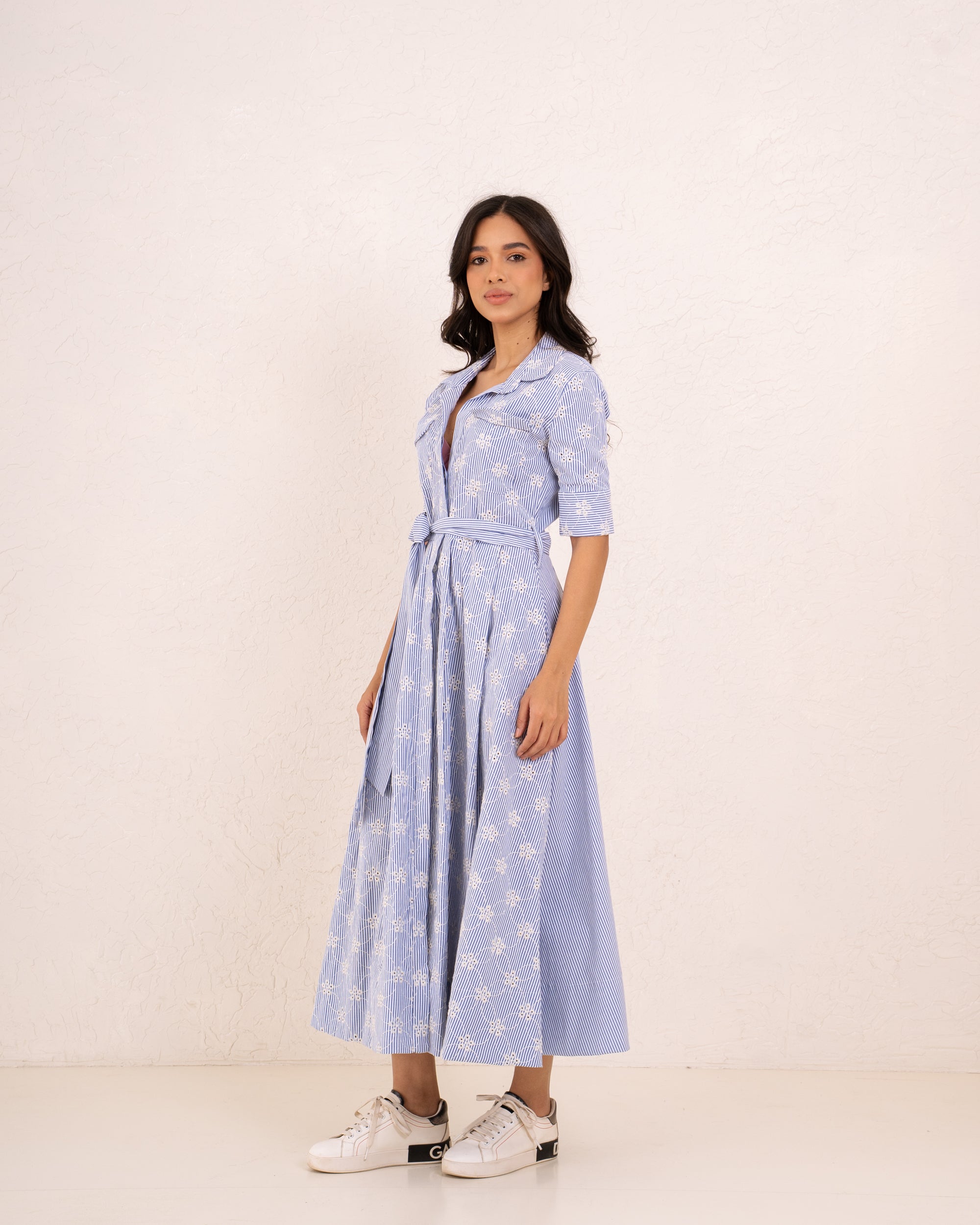 Women sparkled striped