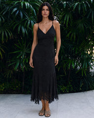 Women high low lace dress