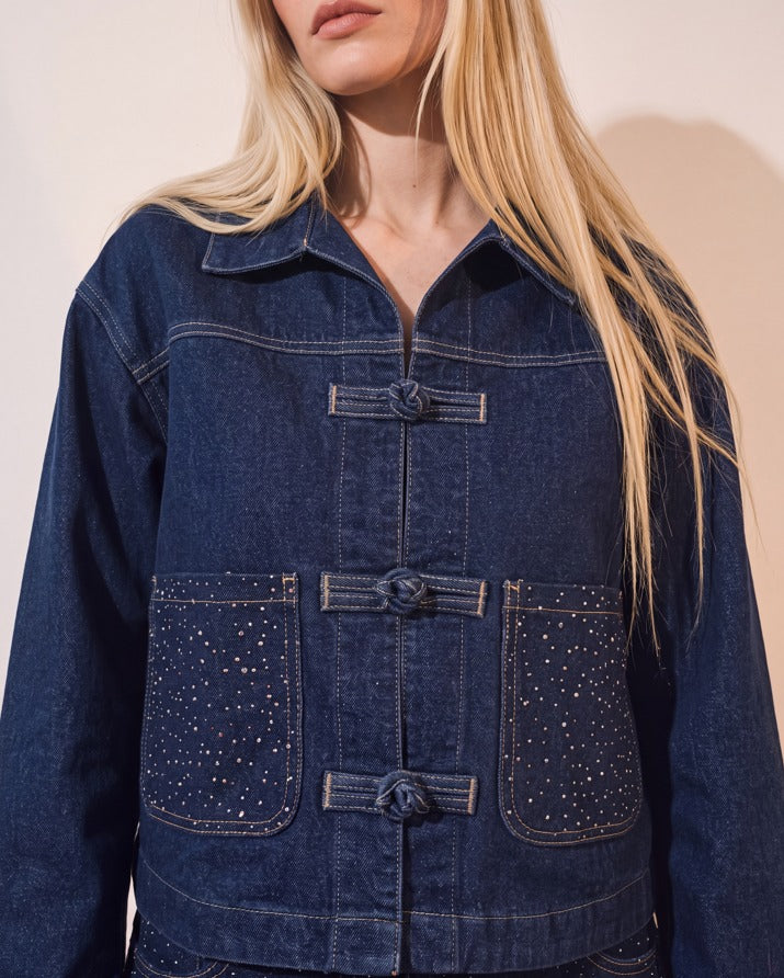Women Chinese denim