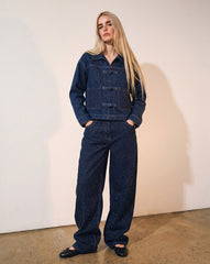 Women Chinese denim