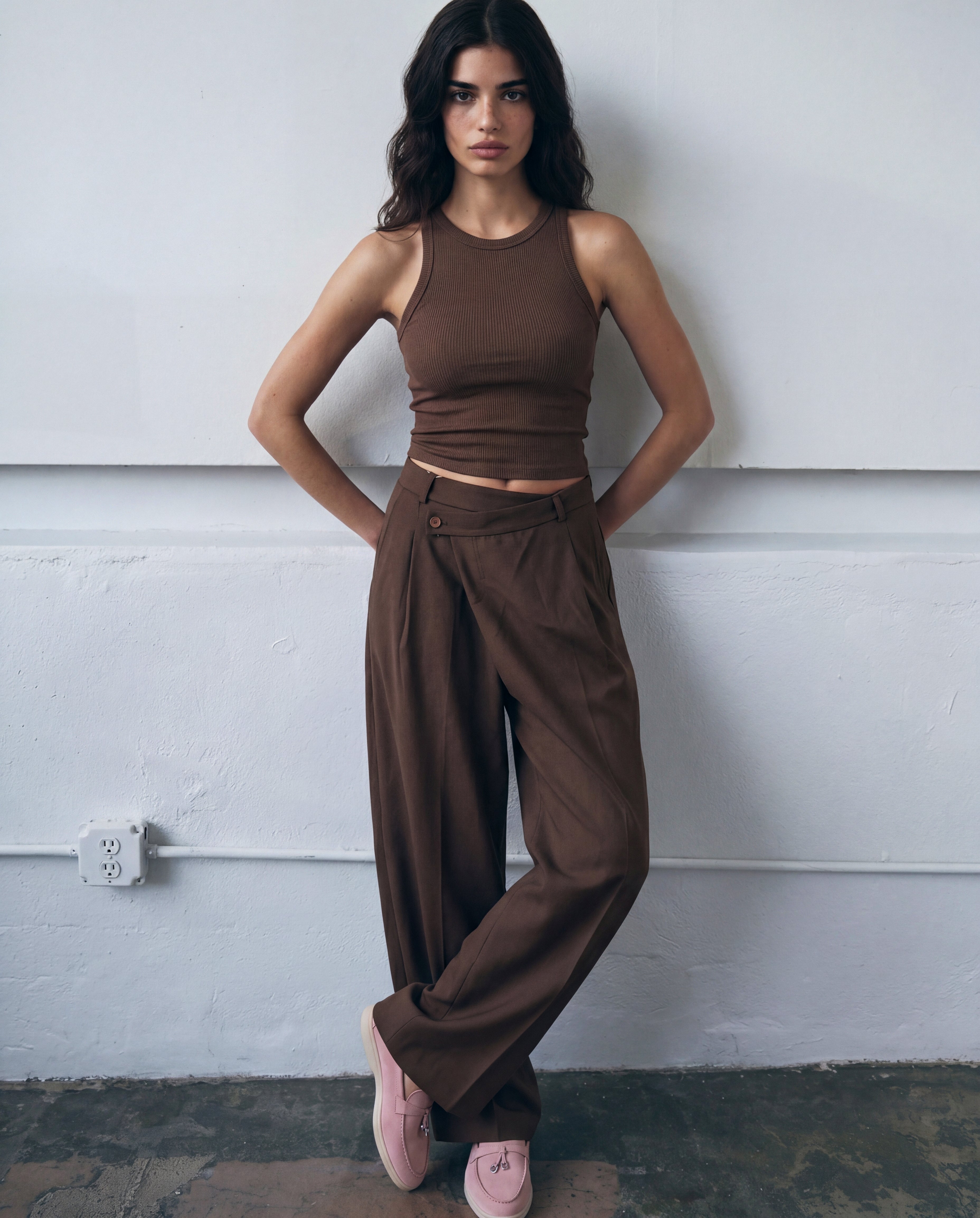 Woman Relaxed Tailored Trousers