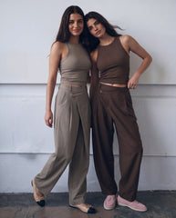 Woman Relaxed Tailored Trousers