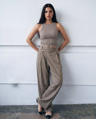 Woman Relaxed Tailored Trousers