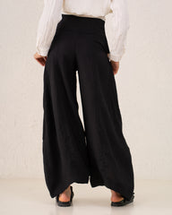 Extra Wide Leg Linen Pants
