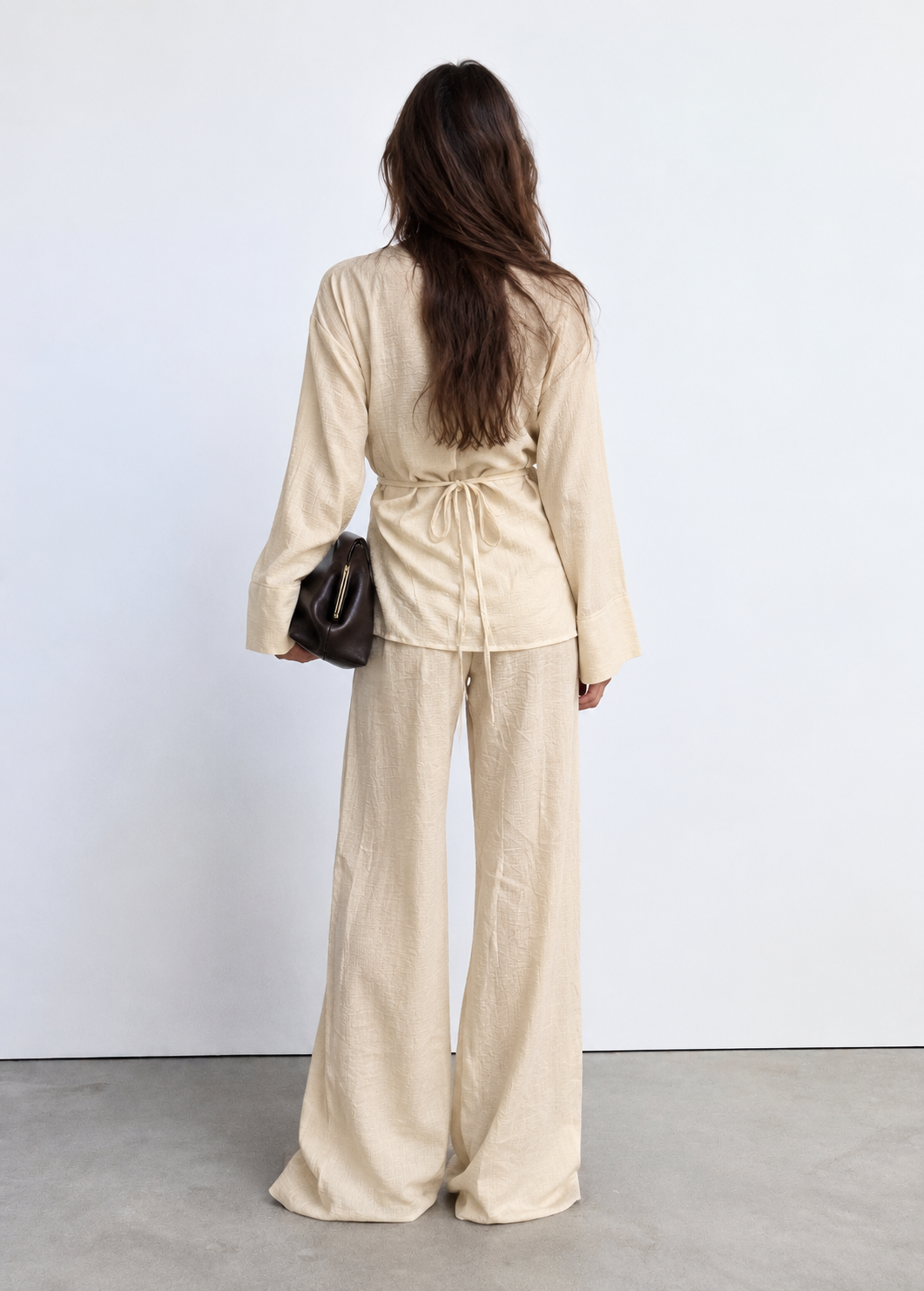 Women wrap around kimono