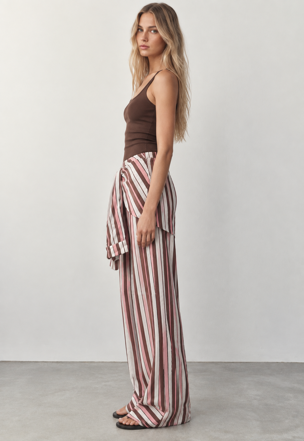 Women striped pants