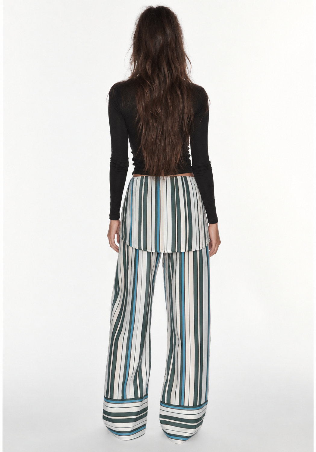 Women striped pants