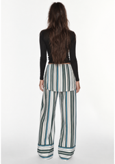 Women striped pants