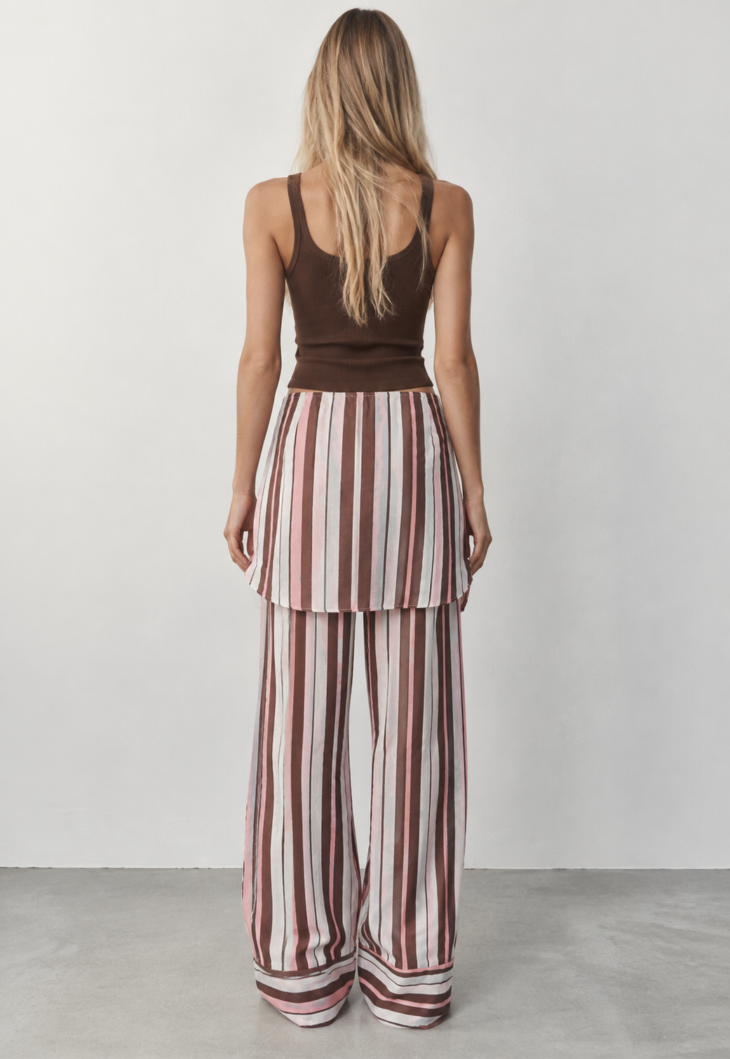 Women striped pants