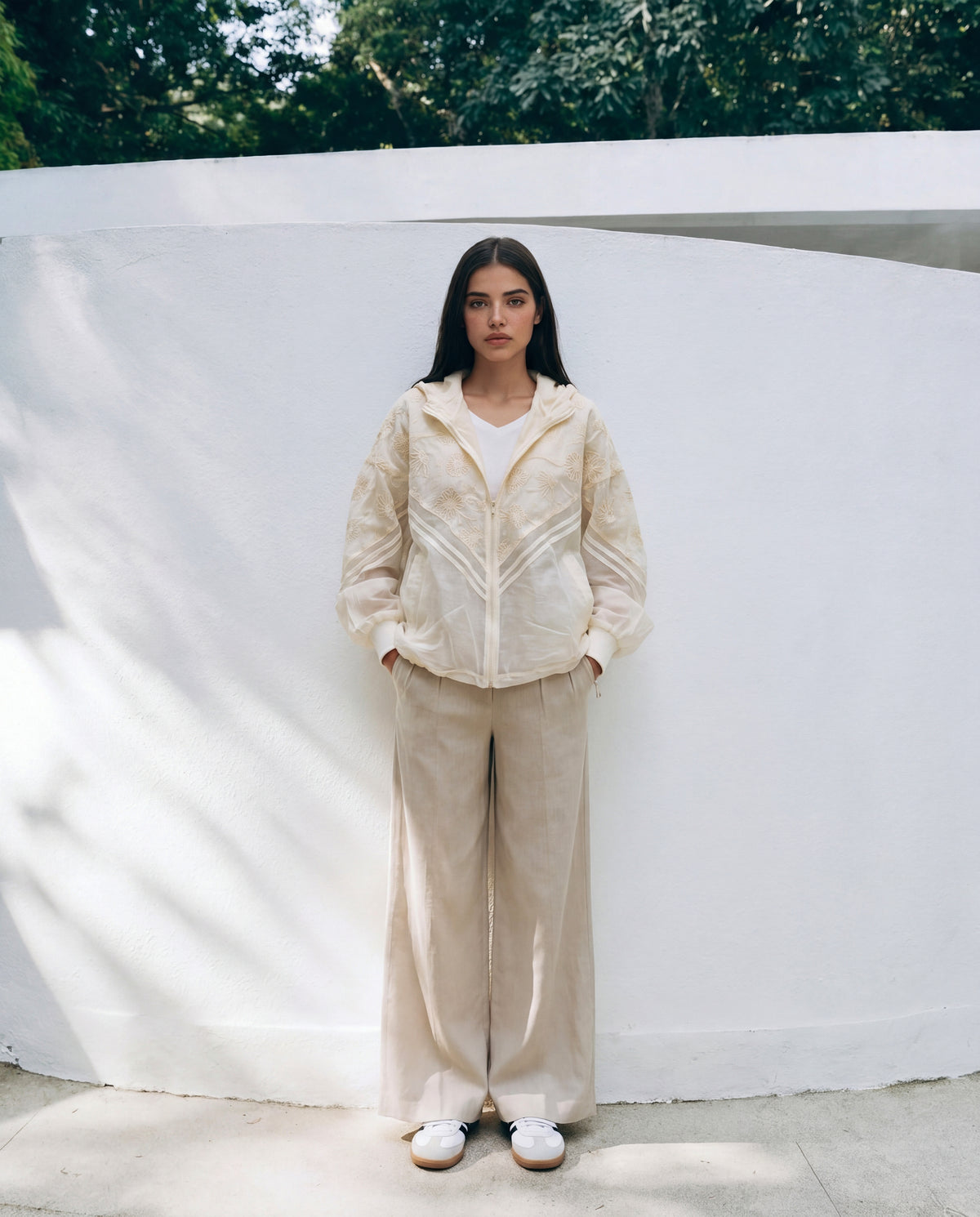 Embroidered Summer Jacket