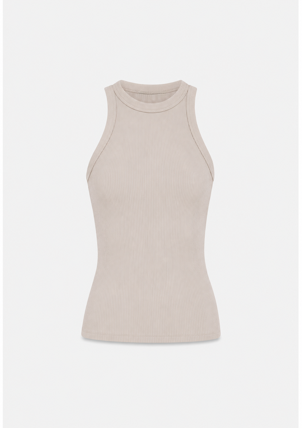 Women Sculpted Ribbed Tank Top