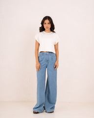 Women studded neckline top