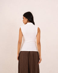Women cross drapped top