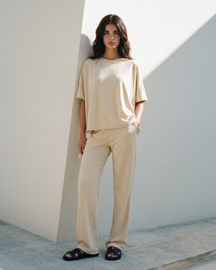 Women's Asymmetric Cotton T-Shirt