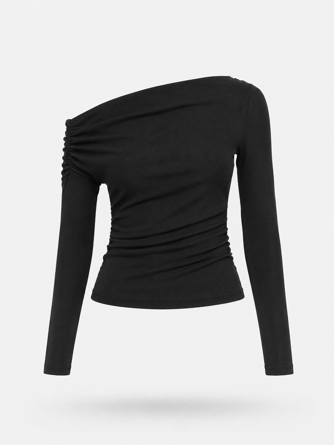 Women's Ruched Off-The-Shoulder Top