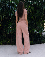 Women textured dropped