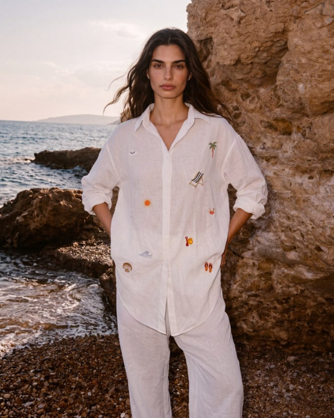 Women Linen Shirt