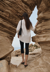 Women cotton oversize shirt