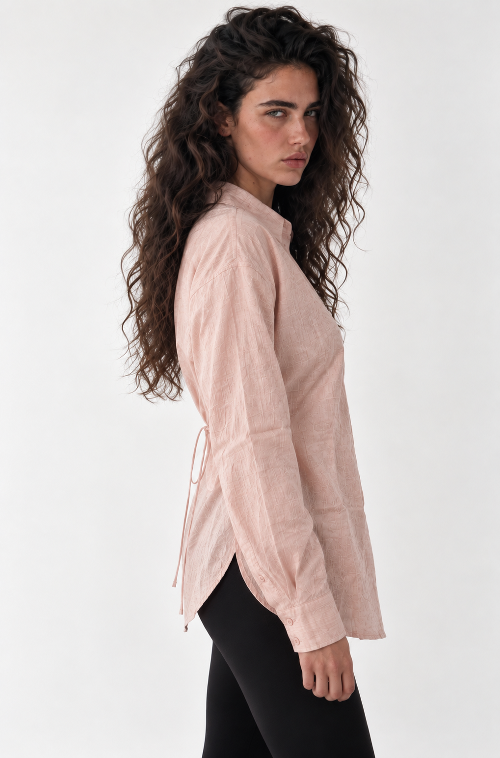 Women jacquard shirt