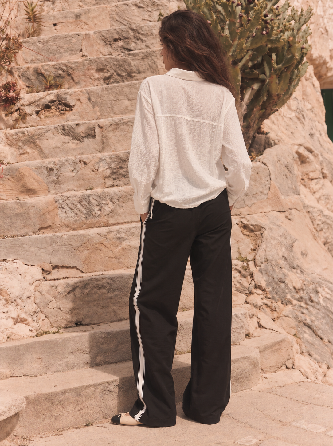 Women cropped shirt