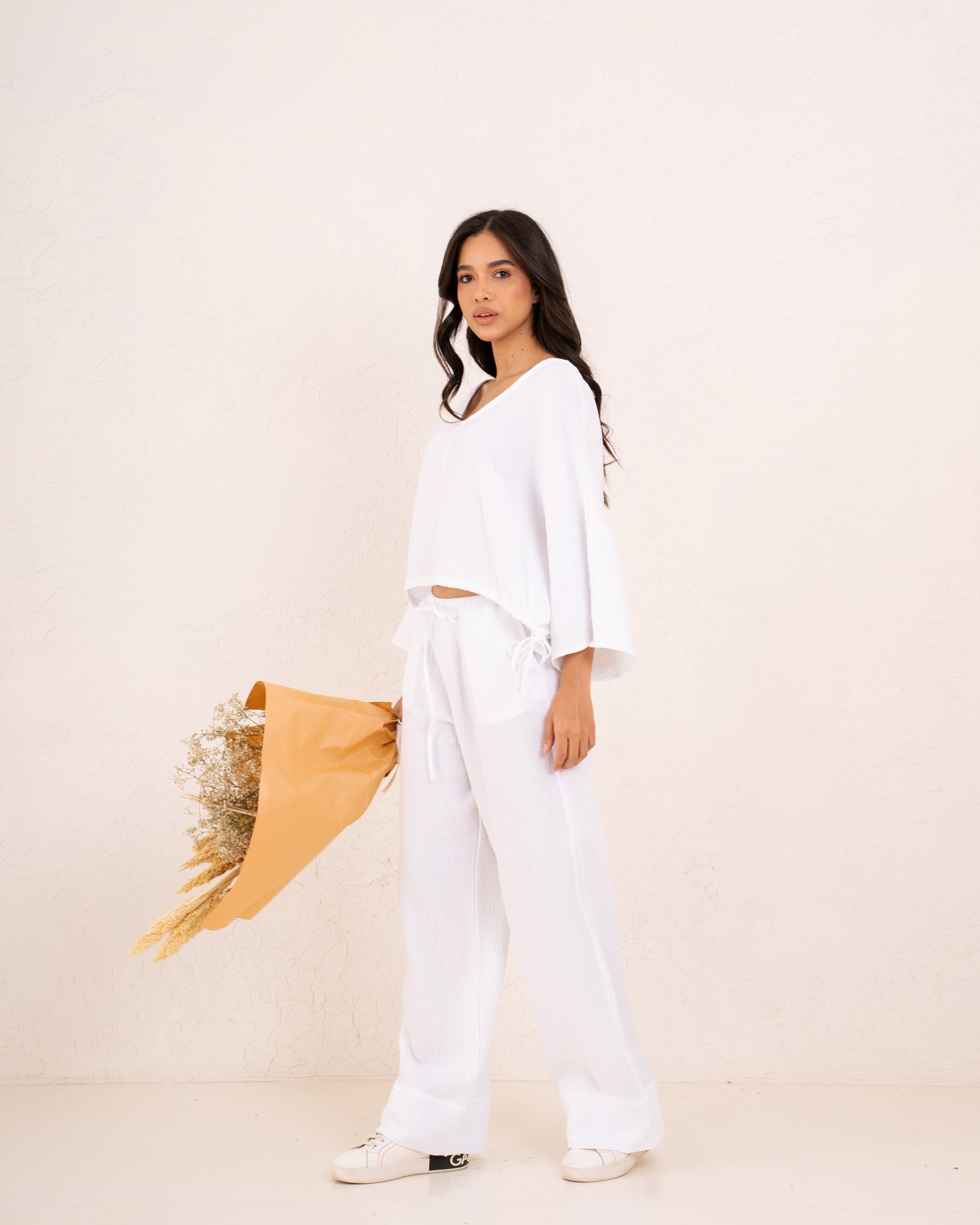 Women Flowy Cotton Top