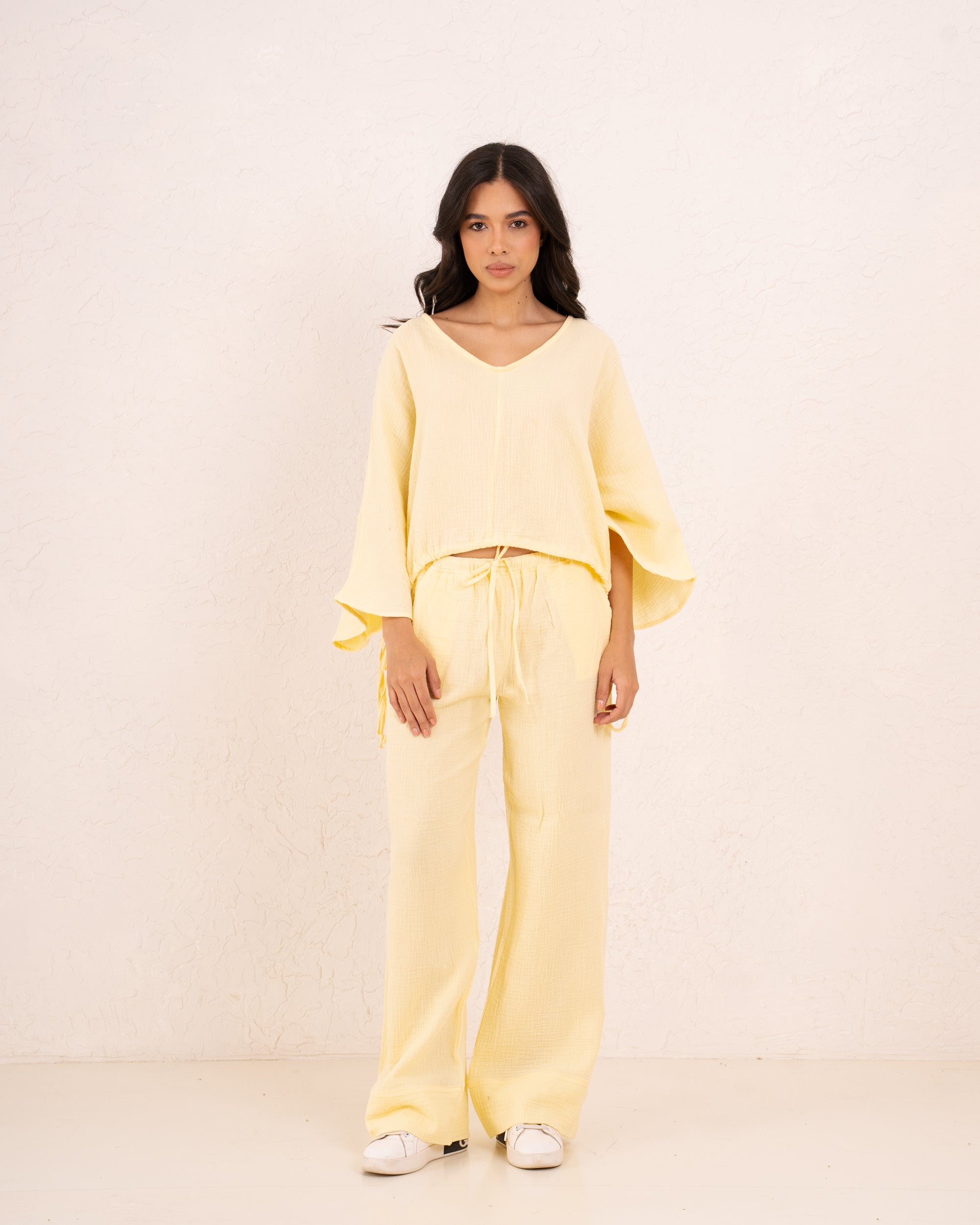 Women Flowy Cotton Top