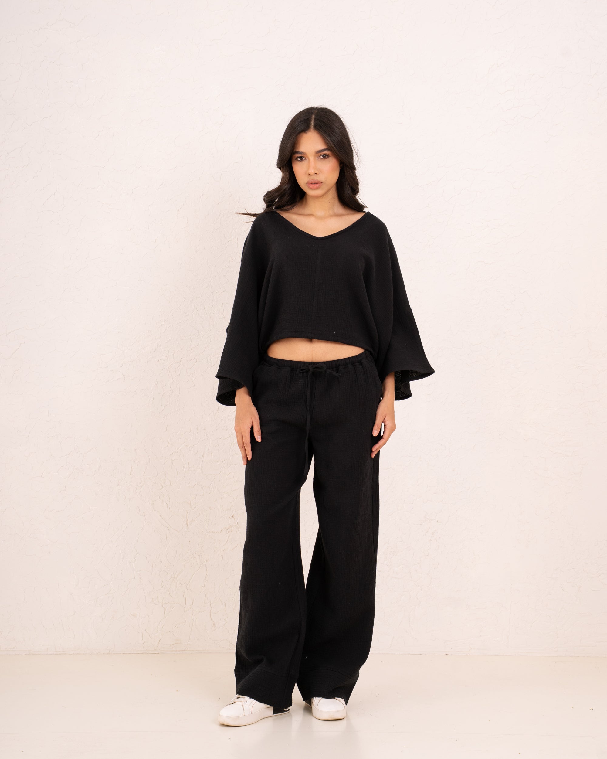 Women Flowy Cotton Top