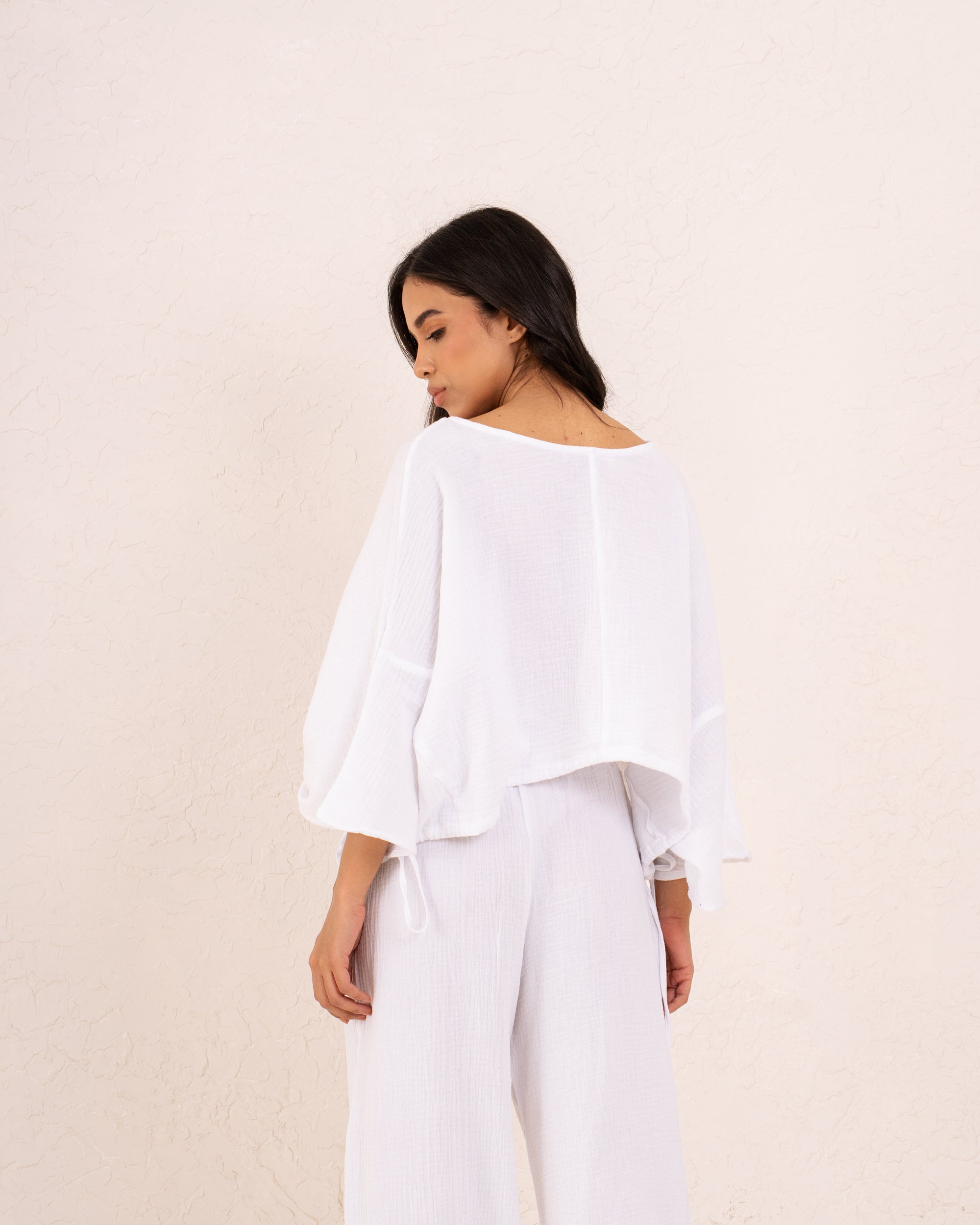 Women Flowy Cotton Top