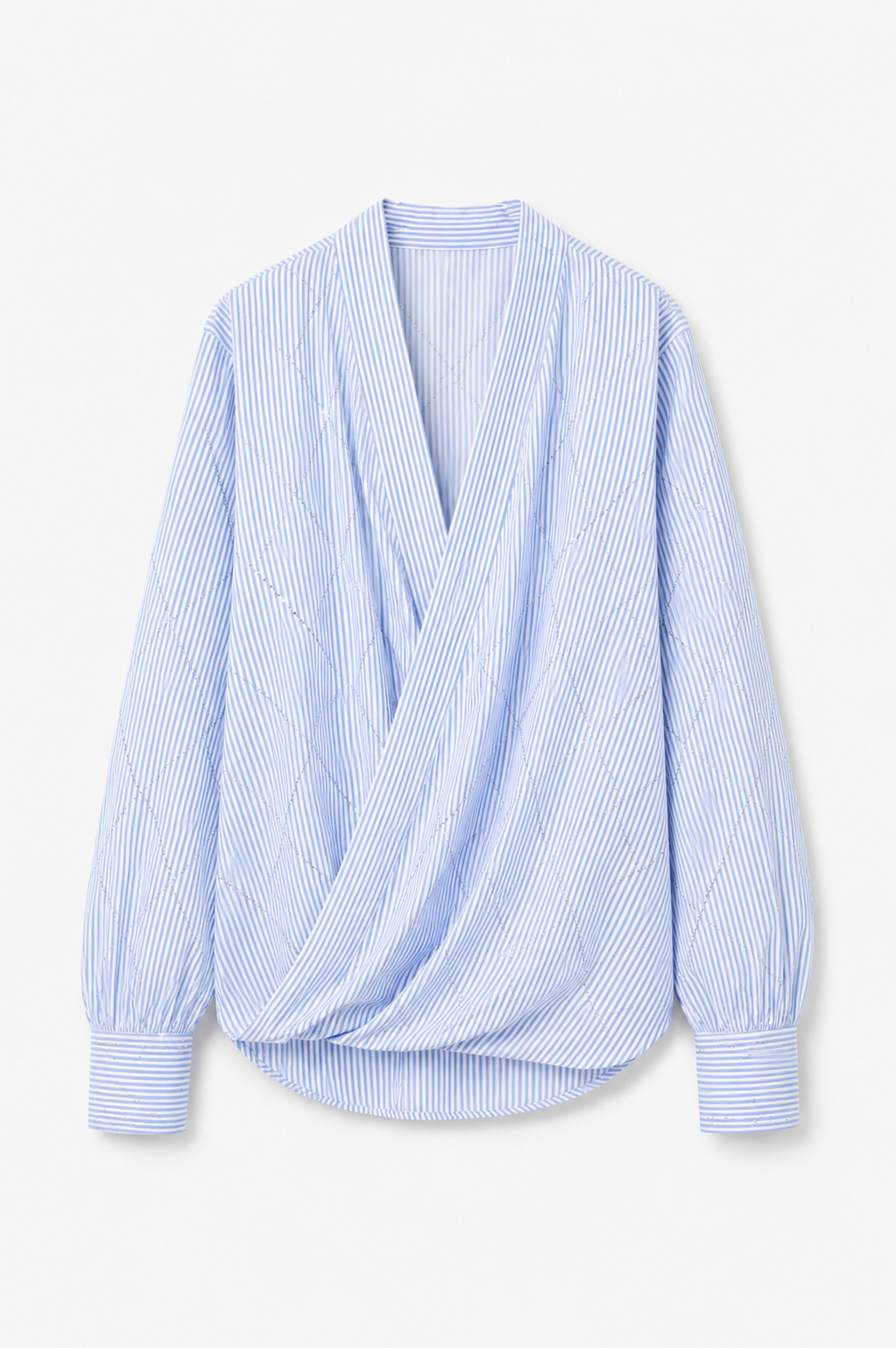 WOMAN Shimmering Button-Down Shirt
