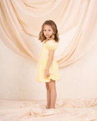 Girl puff ball corset dress