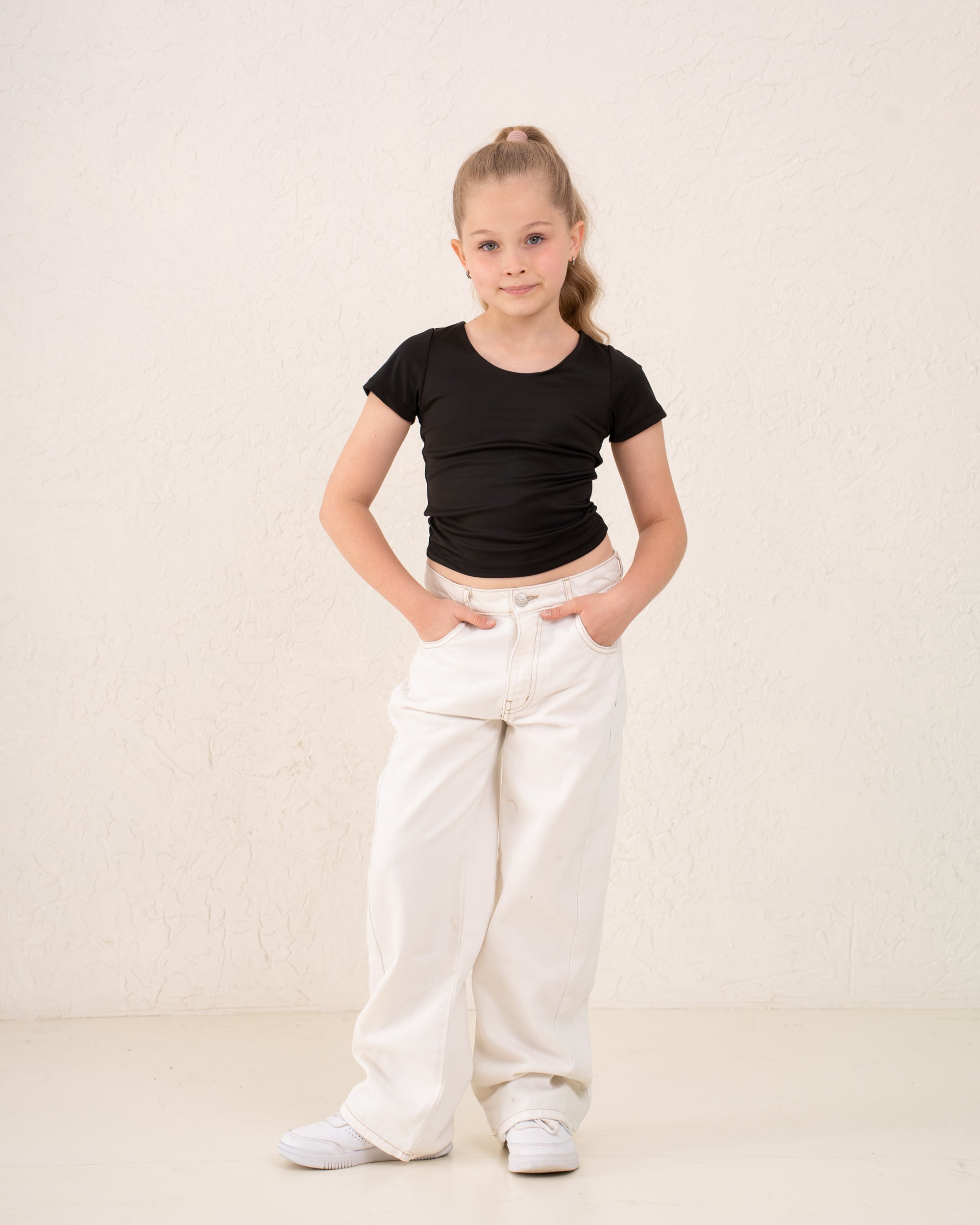 Girl balloon pants with star