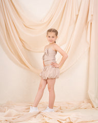 Girl sparkled puff shorts