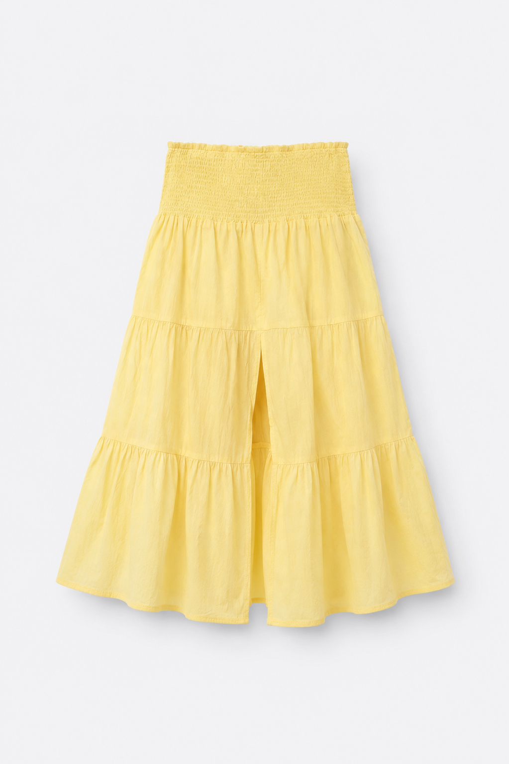 Girl smocked Cotton maxi Skirt