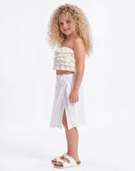Girl short with over skirt