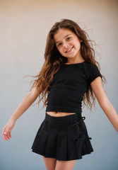 Girl pleats skort
