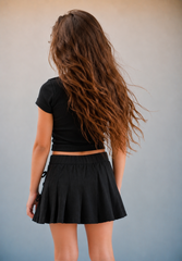 Girl pleats skort