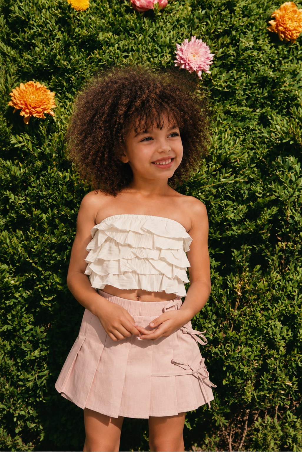 Pleated Skort