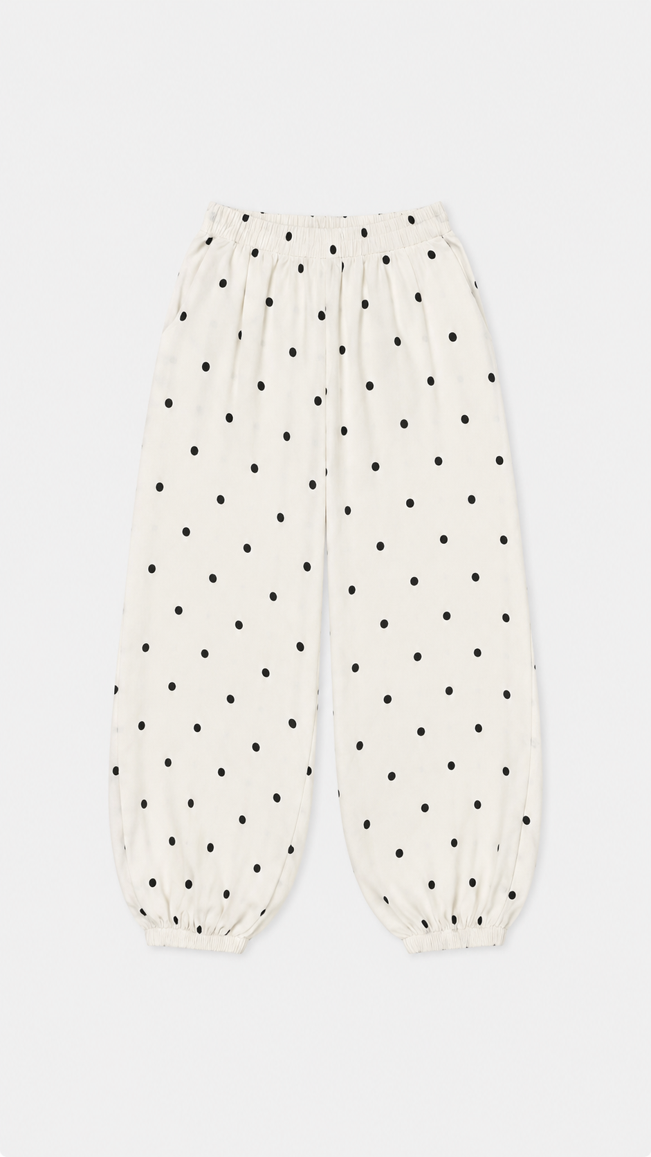 Girl polka dot ballon pants