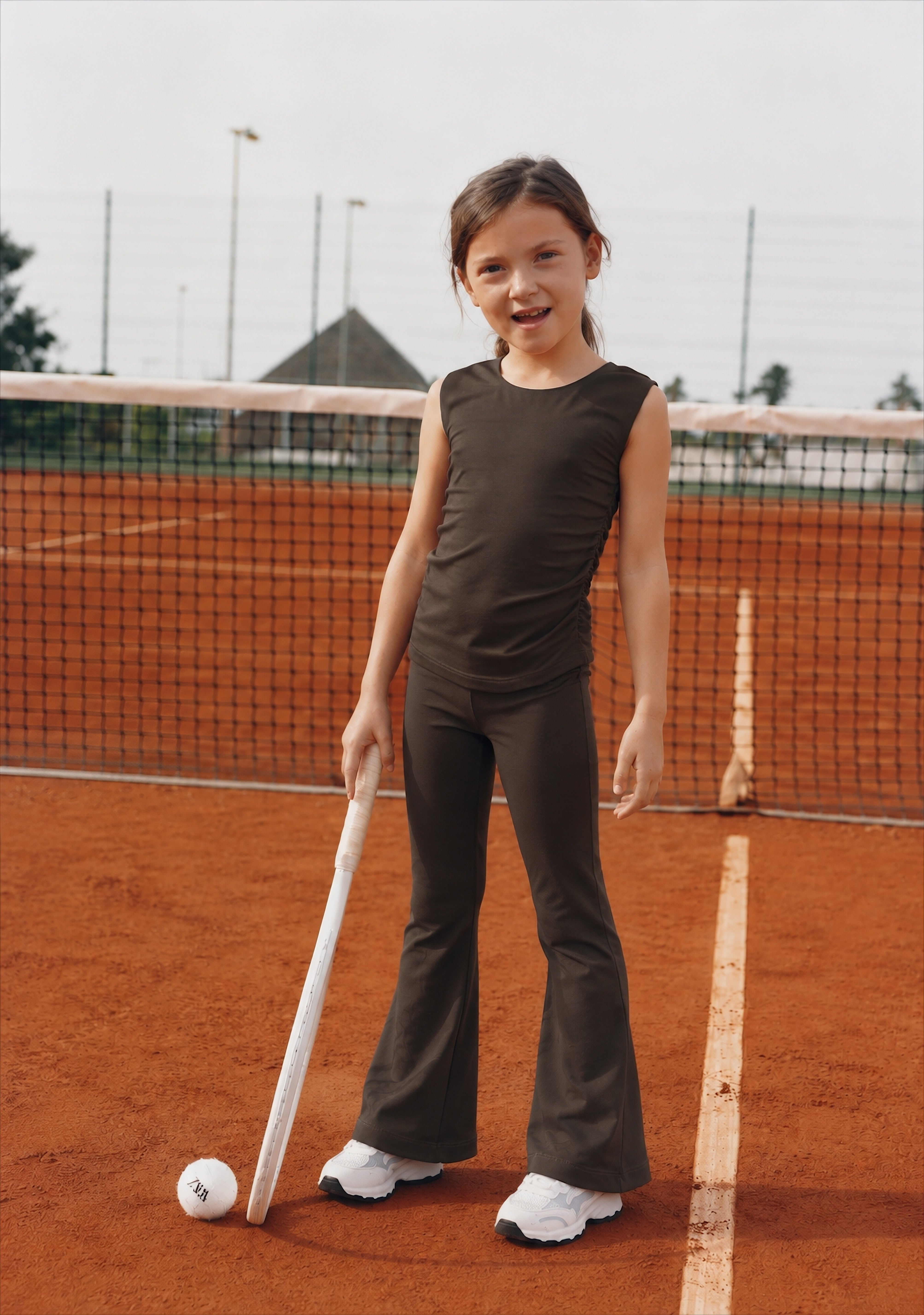 Girl sport flare leggings