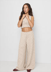 Girl textured pants