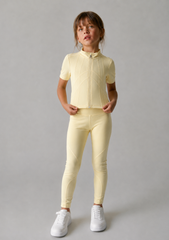Girl sport zip up top